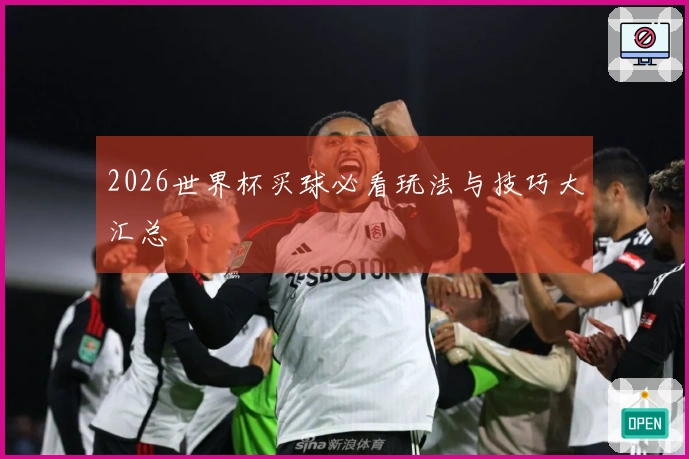 2026世界杯买球必看玩法与技巧大汇总